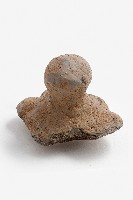 陶製圓形蓋鈕（殘）藏品圖，第1張