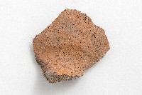 紅褐色夾砂素面盤口陶罐口肩處殘片藏品圖，第1張