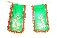 高蹺陣關公服飾藏品圖，第2張