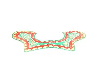 高蹺陣關公服飾藏品圖，第3張