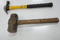 木柄圓頭鐵鎚藏品圖，第3張
