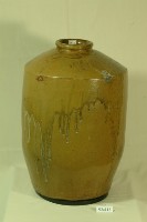 福星款棕褐釉窄口直壁式陶甕藏品圖，第1張