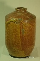 帶款紅棕色窄口直壁式陶甕藏品圖，第1張