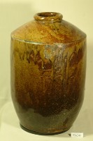 紅褐釉窄口直壁式陶甕藏品圖，第1張