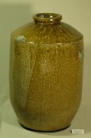虎皮紋綠褐釉窄口直壁式陶甕藏品圖，第1張