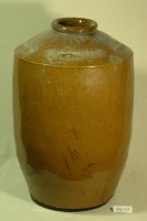 棕褐釉窄口直壁式陶甕藏品圖，第1張