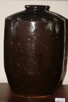 黑褐釉窄口直壁式陶甕藏品圖，第1張