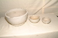 磨藥瓷缽（大、中、小）（含藥槌2支）藏品圖，第1張