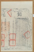 光緒十三年布字參萬零壹佰柒拾肆號右給彰化縣業戶林錦榮堂之契尾藏品圖，第1張