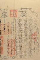 同治五年林國殿等二人仝立杜賣盡根田契字（含契尾）藏品圖，第2張