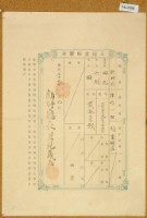 明治三十九年共業土地臺帳謄本藏品圖，第1張