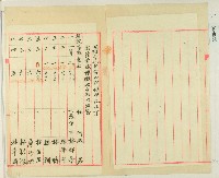 明治三十七年林疇所記保甲及壯丁團經費徵收明細藏品圖，第2張