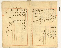 新竹廳竹北一堡第六十七保保正林疇向新竹廳長永泰吉郎提請之共同苗代設置認可願藏品圖，第2張