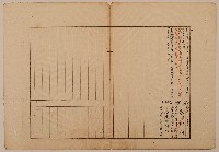 南投廳埔里社堡牛眠山庄第11番戶54番地警第27號戶長林平信之戶口調查表單乙藏品圖，第1張