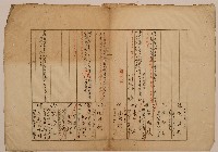 南投廳埔里社堡牛眠山庄第1番戶第727番地警第1番戶號戶長徐阿來之戶口調查表單乙1藏品圖，第1張