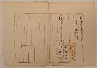 南投廳埔里社堡牛眠山庄75番地戶長潘阿須之戶口調查表單藏品圖，第1張