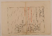 南投廳埔里社堡牛眠山庄1280番地警戶長潘阿敦明之戶口調查表單(甲)藏品圖，第1張