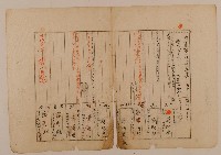 南投廳埔里社堡牛眠山庄第102番戶1311番地警103號戶長蘇阿水之戶口調查表單甲藏品圖，第1張