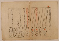 南投廳埔里社堡牛眠山庄第107番戶1313番地警108號戶長羅阿榮之戶口調查表單甲藏品圖，第1張