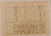 未詳戶長現住所職業原籍之戶口調查表單(乙)藏品圖，第1張