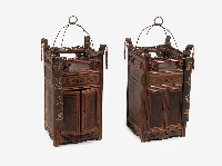 木製方形茶水擔藏品圖，第1張