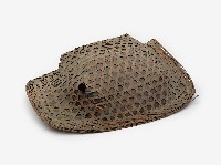 竹編龜殼笠藏品圖，第1張