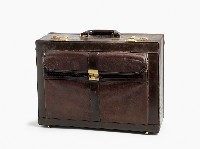 長方形提把式厚皮箱藏品圖，第1張