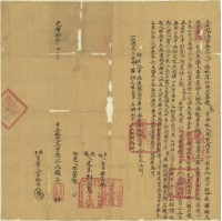 光緒十年趙亮立杜絕盡賣契藏品圖，第1張