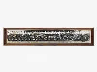 臺灣省訓團鄉鎮市(區)長講習班第四班結業紀念合照藏品圖，第1張