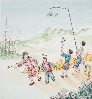 黃金田於丁亥年荔月創作之轉風吹藏品圖，第2張