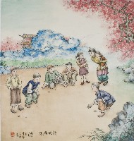 黃金田於丁亥年仲春創作之戲玻璃珠藏品圖，第1張