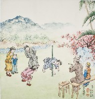 黃金田於丁亥年春創作之金龜轉藏品圖，第1張
