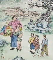 黃金田於乙酉年孟冬創作之伊亞的老乳補藏品圖，第1張