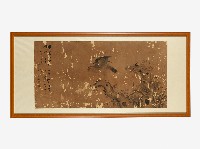 甲戌年五月許鈞龍設色水墨花鳥圖藏品圖，第1張