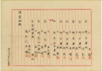 明治四十四年陳奇灶之土地賣渡定額金額收證藏品圖，第2張