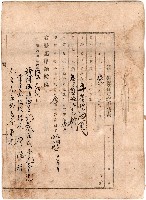 明治四十一年廖添福業主權保存登記申請書藏品圖，第1張