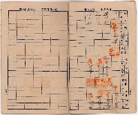 昭和十七年北寮部落會會長廖登燕團體小口儲金通帳藏品圖，第3張