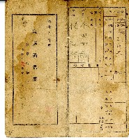 昭和九年麻豆公學校方啟東家族通信簿藏品圖，第1張