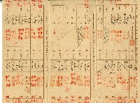 昭和十三年李文聰繳納保險費用之領收帳藏品圖，第2張