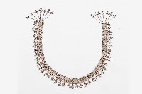 排灣族金屬男肩飾帶藏品圖，第1張