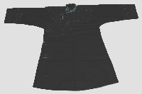 黑色波浪紋長袖上衣藏品圖，第1張