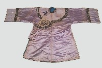 淡紫色線紋長袖上衣藏品圖，第1張