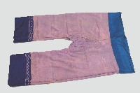 淺紫色線紋長褲藏品圖，第1張