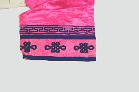 桃紅色迴紋長褲藏品圖，第2張