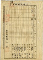 大正五年鄭連福等土地臺帳謄本藏品圖，第1張