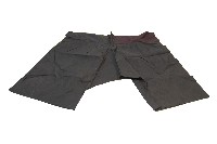 黑色素面長褲藏品圖，第1張