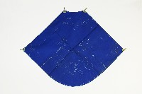 藍色吉祥繡樣肚兜藏品圖，第1張