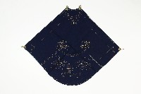 黑色壽字繡樣肚兜藏品圖，第1張