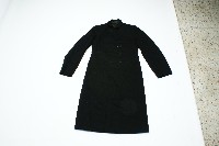 黑色素面長外衣藏品圖，第1張