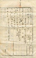 昭和五年林禮讓申請書藏品圖，第1張
